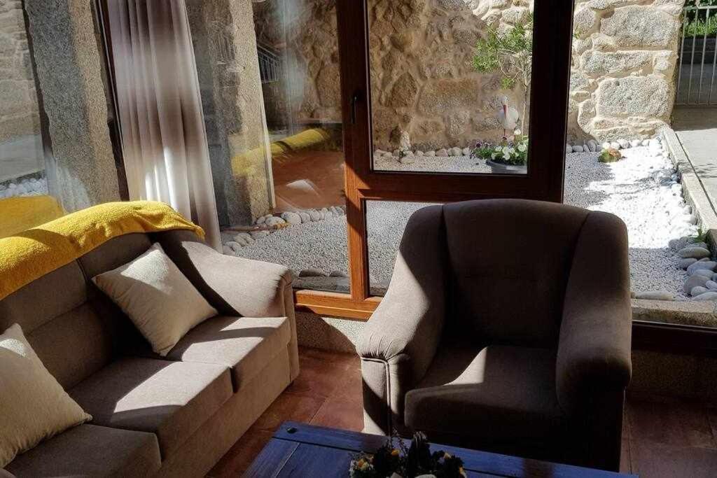 Villa Casa Cuadrantecasa De Piedra En Playa De Carnota Pedrafigueira Exterior foto